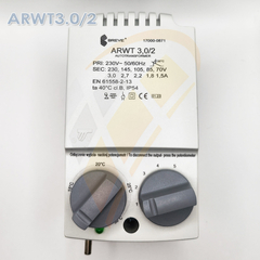 ARWT3.0/2 регулятор скорости с термостатом, арт. 17000-0871, цена в Новосибирске ₽13251 (img.2)