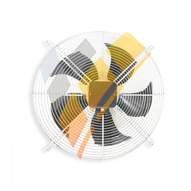 Вентилятор New Mini AC с двигателем, арт. 1-2-2702-0005, цена в Новосибирске ₽19000 (img.1)