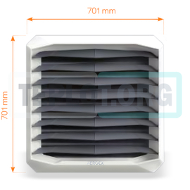 Aerock R4 EC тепловентилятор водяной, арт. 1-4-0115, цена в Новосибирске ₽80748.75 (img.3)