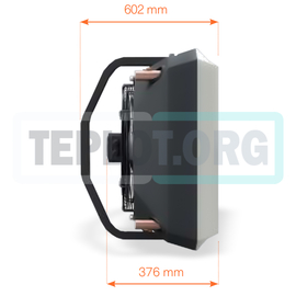 Aerock R1 AC тепловентилятор водяной, арт. 1-4-0107, цена в Новосибирске ₽41693.12 (img.5)