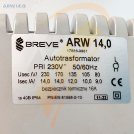 ARW14.0 регулятор скорости, арт. 17886-9981, цена в Новосибирске ₽37942 (img.5)