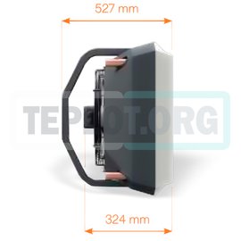 Aerock Mini R2 AC тепловентилятор водяной, арт. 1-4-0101-BKGM, цена в Новосибирске ₽30384.41 (img.6)