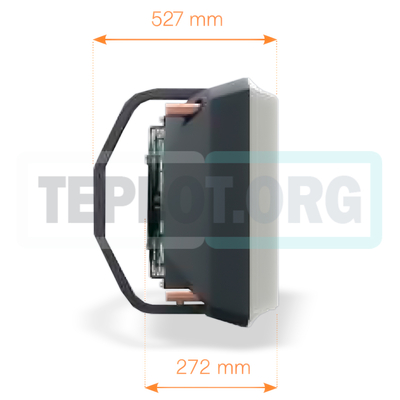 Aerock Mini R2 EC тепловентилятор водяной, арт. 1-4-0104, цена в Новосибирске ₽34612.4 (img.5)