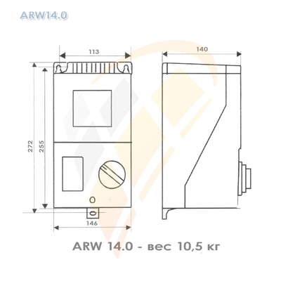 ARW14.0 регулятор скорости, арт. 17886-9981, цена в Новосибирске ₽37942 (img.9)