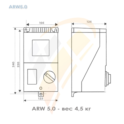 ARW5.0 регулятор скорости, арт. 17886-9994, цена в Новосибирске ₽17845 (img.4)