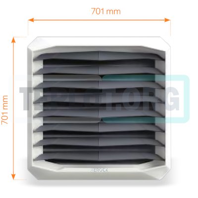 Aerock R2 AC тепловентилятор водяной, арт. 1-4-0108, цена в Новосибирске ₽46129.04 (img.4)