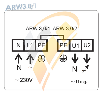 ARW3.0/1 регулятор скорости, арт. 1-4-0101-0434 (17886-9965), цена в Новосибирске ₽11640.75 (img.10)