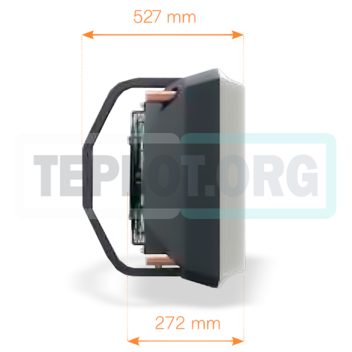 AEROCK Mini R2 EC тепловентилятор водяной, img. 5